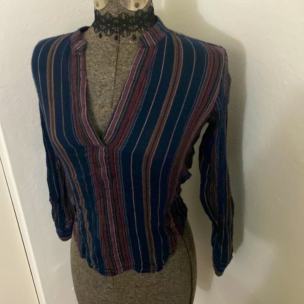 Formal striped shirt